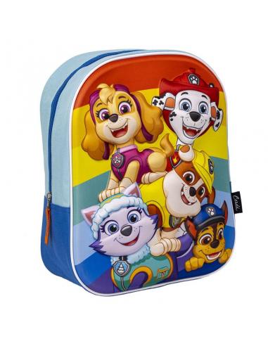 Mochila 3D Patrulla Canina Paw Patrol  31cm