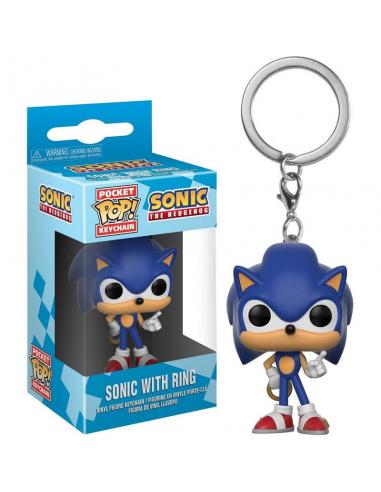 Llavero Pocket POP Sonic with Ring