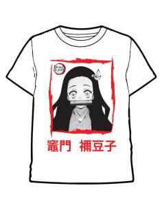 Camiseta Nezuko Kamado Demon Slayer Kimetsu no Yaiba infantil