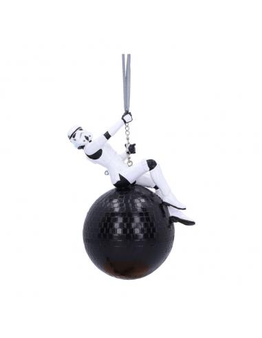 Original Stormtrooper Decoración Árbol de Navidad Wrecking Ball Hanging Stormtrooper 12 cm