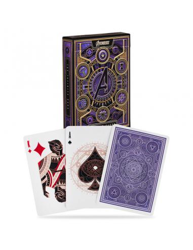 Baraja cartas Poker Theory Vengadores Avengers Marvel