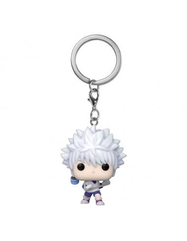 Hunter x Hunter Llaveros Pocket POP! Vinyl Killua w/ Yoyo 4 cm Expositor (12)