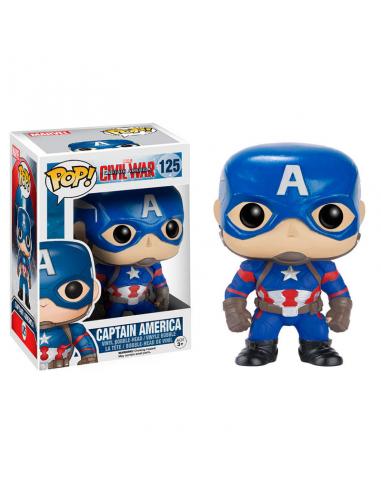 Funko POP Marvel Civil War Capitan America