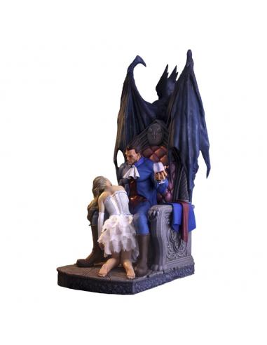 Darkstalkers Diorama Demitri Maximoff - The Ruler of Zeltzereich 71 cm