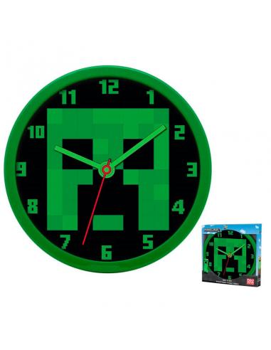 Reloj pared Minecraft