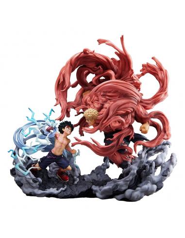 My Hero Academia Estatua PVC Super Situation Izuku Midoriya vs. Muscular 30 cm