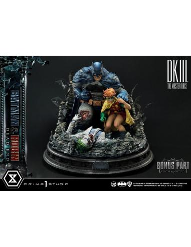 DC Comics Estatua 1/4 Ultimate Premium Masterline Series Batman & Robin Dead End Ultimate Bonus Version 61 cm