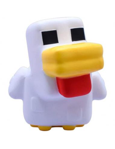 Minecraft Figura Antiestres Mega Squishme Serie 3 Pollo 15 cm