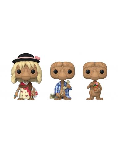 E.T. 40th Anniversary POP! Movies Vinyl Pack de 3 Figuras E.T. 9 cm