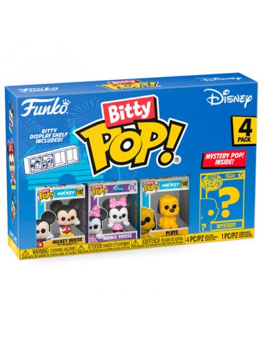 Blister 4 figuras Bitty POP Disney Mickey