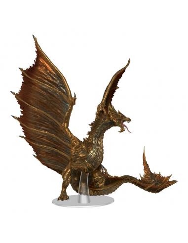 D&D Icons of the Realms Estatua Adult Brass Dragon 30 cm