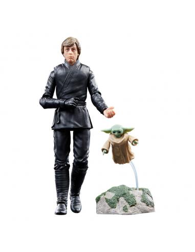 Star Wars: The Book of Boba Fett Black Series Pack de 2 Figuras Luke Skywalker & Grogu 15 cm