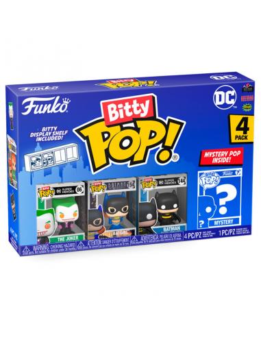 Blister 4 figuras Bitty POP DC Comics The Joker