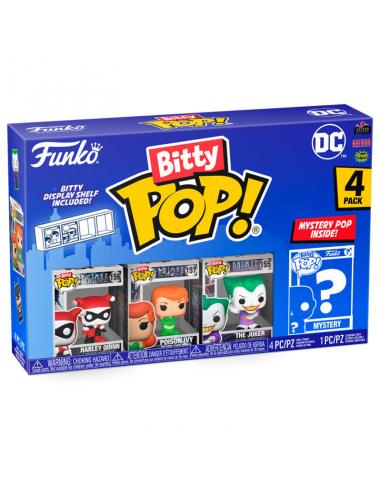Blister 4 figuras Bitty POP DC Comics Harley Quinn