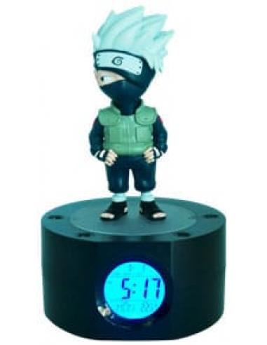 Naruto Shippuden despertador con luz Kakashi 18 cm