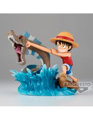 Figura Monkey D Luffy vs Local Sea Monster Log Stories One Piece 7cm