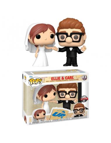 Blister 2 figuras POP Disney UP Ellie & Carl Exclusive