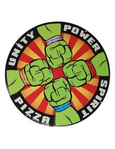 Teenage Mutant Ninja Turtles Placa de Chapa Pizza Power
