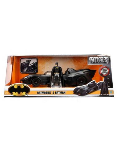 Batman Vehículo 1/24 1989 Batmobile con Figura