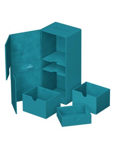 Ultimate Guard Twin Flip`n`Tray 266+ Xenoskin Gasolina Azul