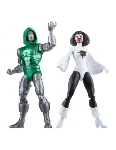Avengers Marvel Legends Figuras Captain Marvel vs. Doctor Doom 15 cm