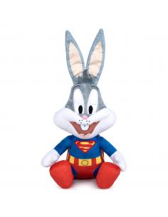 Peluche Bugs Bunny Superman 100th Anniversary Warner Bros 36cm