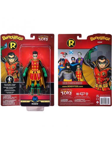 Figura maleable Bendyfigs Robin DC Comics 19cm