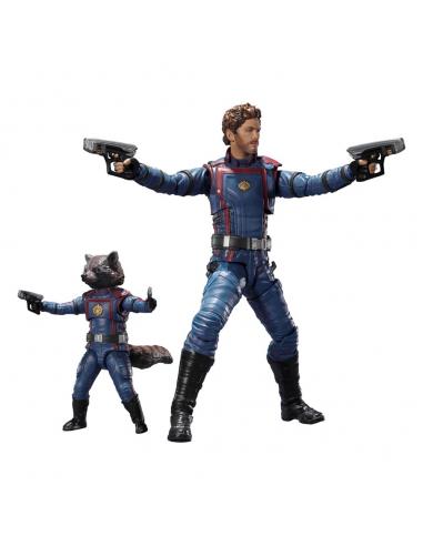 Guardians of the Galaxy 3 Figuras S.H. Figuarts Star Lord & Rocket Raccoon 6-15 cm
