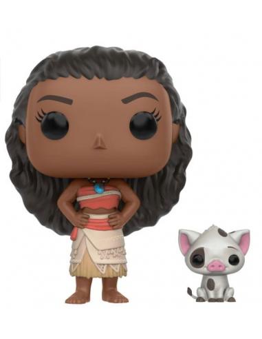 Vaiana POP! Disney Vinyl Figura Moana & Pua 9 cm