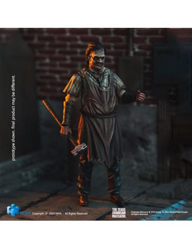 Texas Chainsaw Massacre (2003) Figura 1/18 Exquisite Mini Leatherface 2003 Killing Mask 11 cm