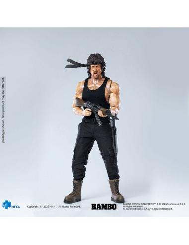 Rambo Figura 1/12 Exquisite Super Series First Blood II John Rambo 16 cm