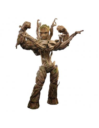 Guardianes de la Galaxia vol. 3 Figura Movie Masterpiece 1/6 Groot (Deluxe Version) 32 cm