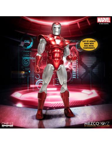 Marvel Figura 1/12 Iron Man (Silver Centurion Edition) 16 cm