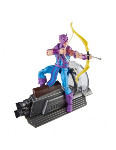 Avengers Marvel Legends Figura Hawkeye with Sky-Cycle 15 cm