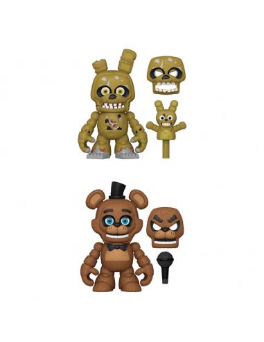 Five Nights at Freddy's Figuras Snap Freddy & Springtrap 9 cm
