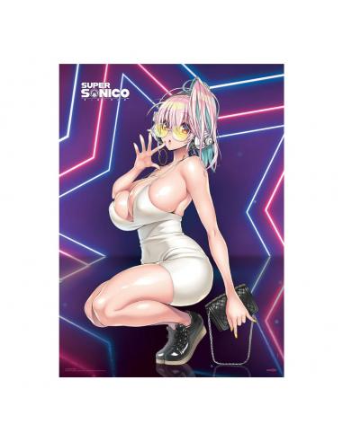 Super Sonico Póster Tela Super Star Fabric Poster 84 x 118 cm