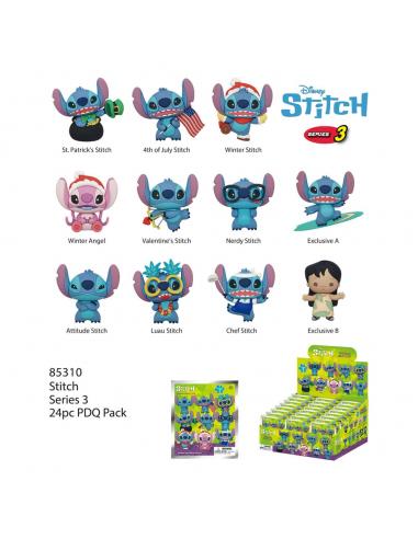 Lilo & Stich Colgantes PVC Stich Series 3 Expositor (24)