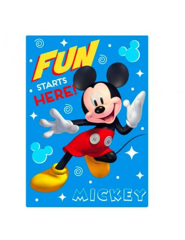 Manta polar Mickey Disney