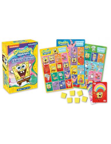 Bob Esponja Juego de Mesa Family Bingo *INGLÉS*
