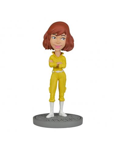 Teenage Mutant Ninja Turtles (Classic) Cabezón Head Knocker April O'Neil 20 cm