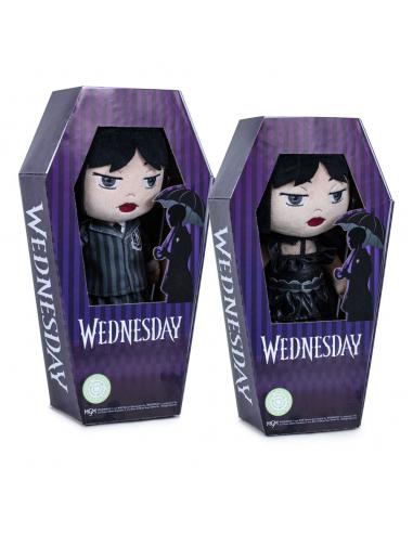 Wednesday Figura de peluche Wednesday 32 cm Con ataúd Surtido (6)