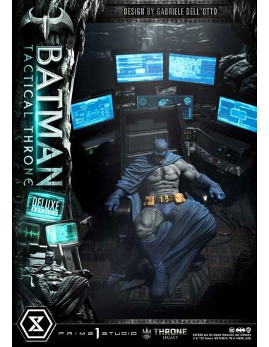 DC Comics Estatua 1/3 Throne Legacy Collection Batman Tactical Throne Deluxe Bonus Version 57 cm