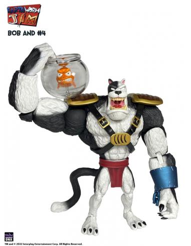 Earthworm Jim Figura Wave 1: Bob the Killer Goldfish & #4 15 cm
