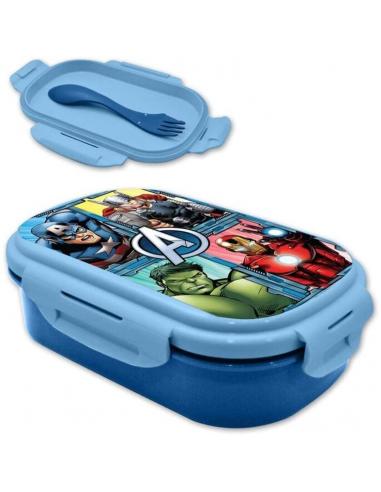 Sandwichera Rectangular Con Cubierto Avenger