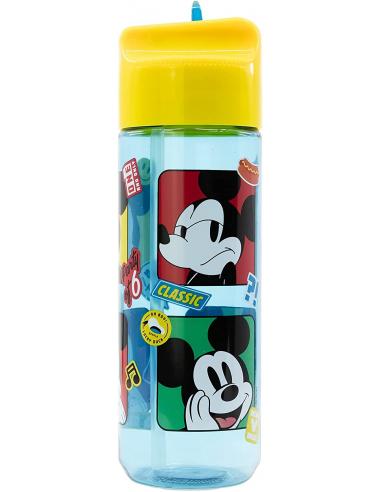 Botella Infantil Mickey Disney Reutilizable Tritan 540Ml.