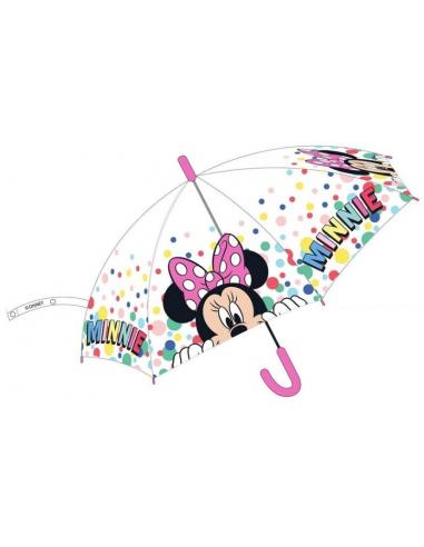 Paraguas Auto Transparente  Minnie  43.5C