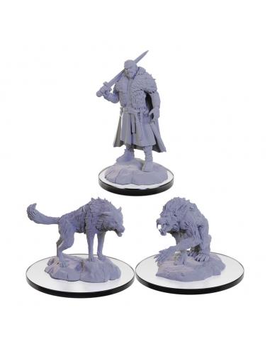 D&D Nolzur's Marvelous Miniatures Miniatura sin pintarLoup Garou