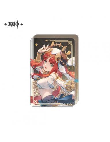 Genshin Impact Adorno acrílico con purpurina Nilou 8,5 cm