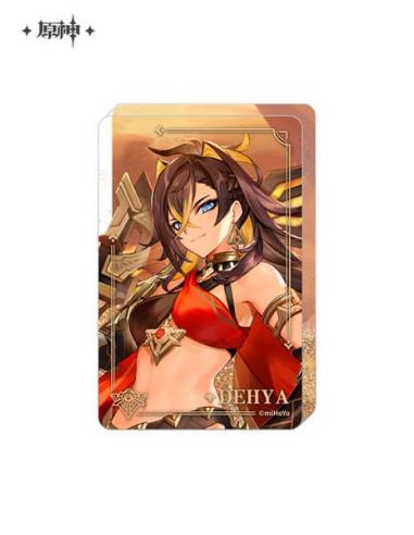 Genshin Impact Adorno acrílico con purpurina Dehya 10 cm