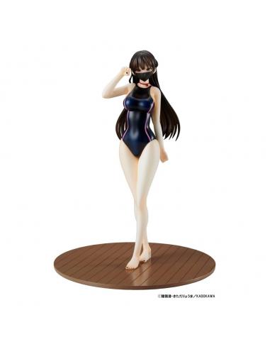 Mishiranu Joshikousei ni Kankinsareta Mangaka no Hanashi Estatua PVC 1/6 Konata Competitive Swimsuit & Cat Lingerie Costume Set 
